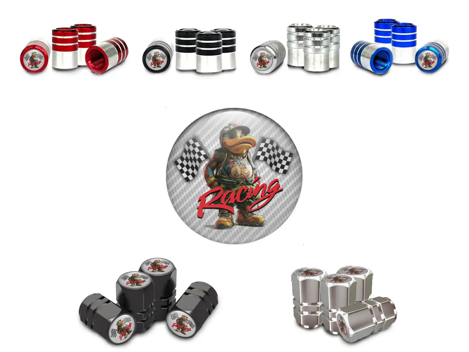 Valve Stem Caps for Bike Stylish
